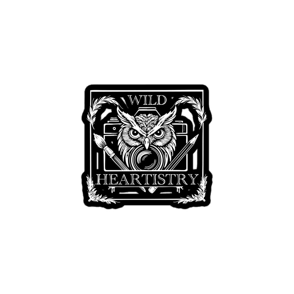 Sticker Wild Heartistry Logo - by Tasha Cannaday