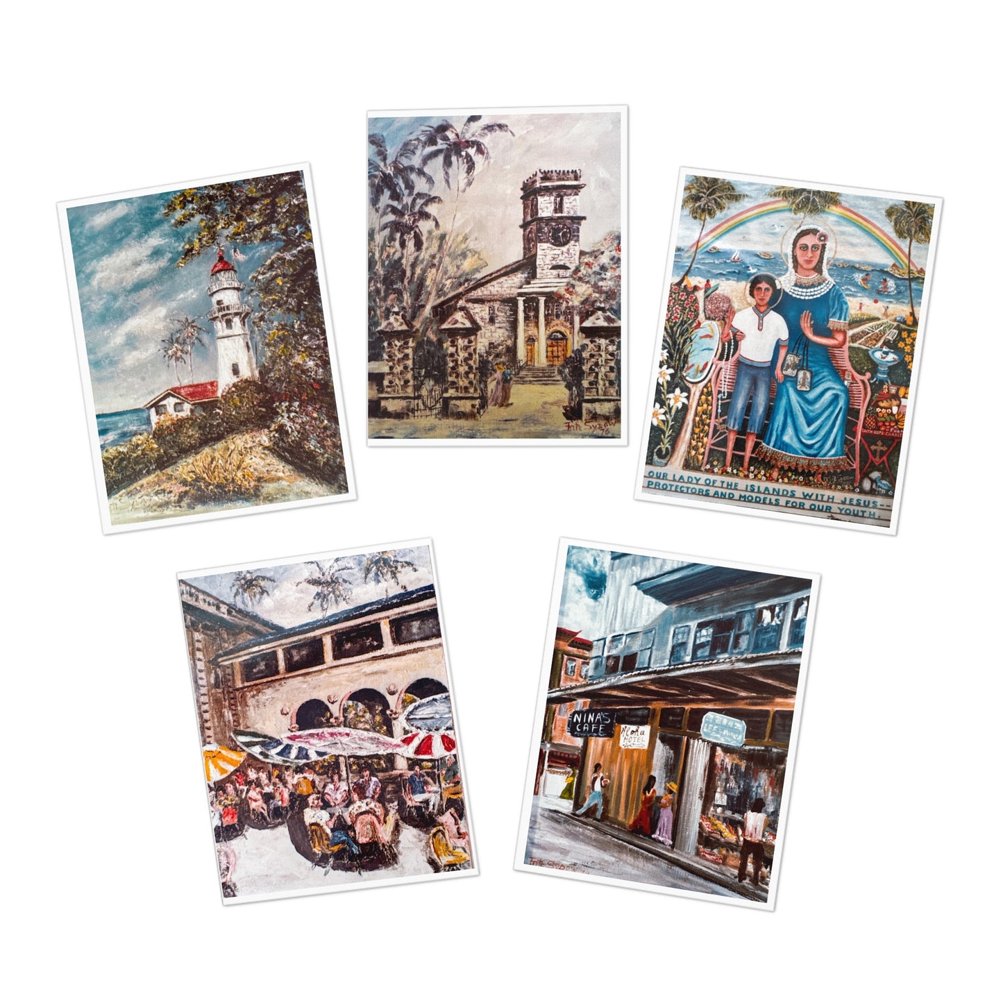 Bring Joy to Any Occasion with Our Multi-Design Greeting Cards - 5-Pack